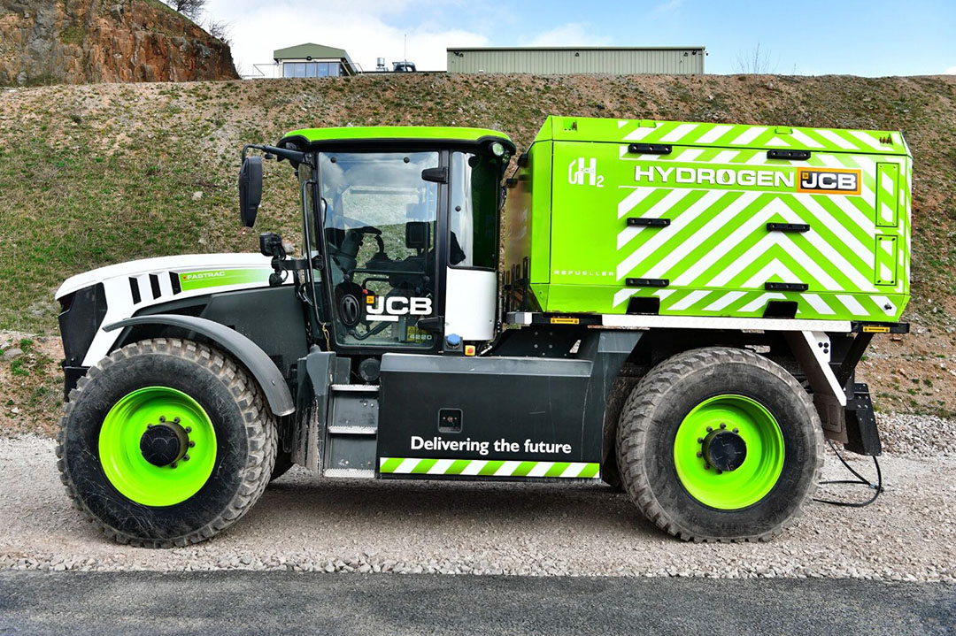 JCB launches mobile hydrogen refueller Future Farming